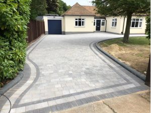 block paving driveway