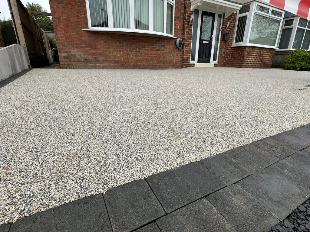 Completed Resin Driveway