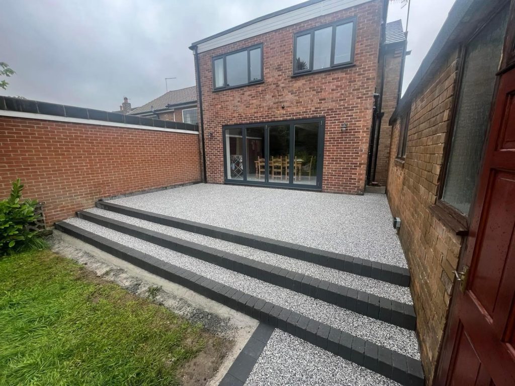 New Resin Patio